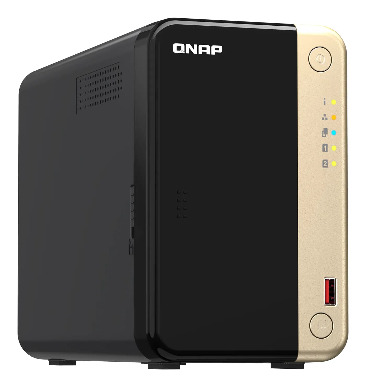 QNAP TS-264 NAS Tower Intel® Celeron® N5095 8 GB 0 TB QNAP QTS Negro,  4