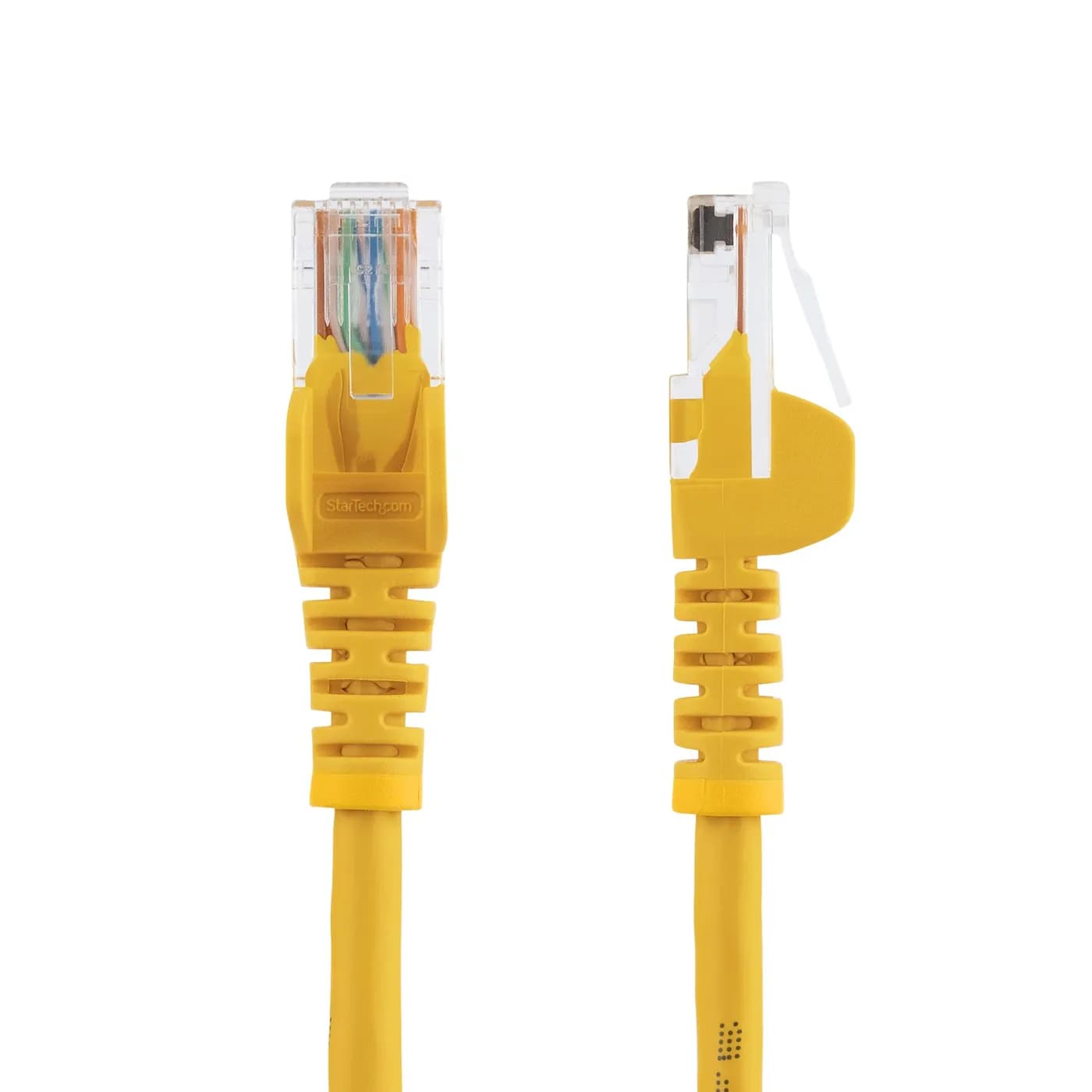 StarTech.com Cable de 1m Amarillo de Red Fast Ethernet Cat5e RJ45 sin  2