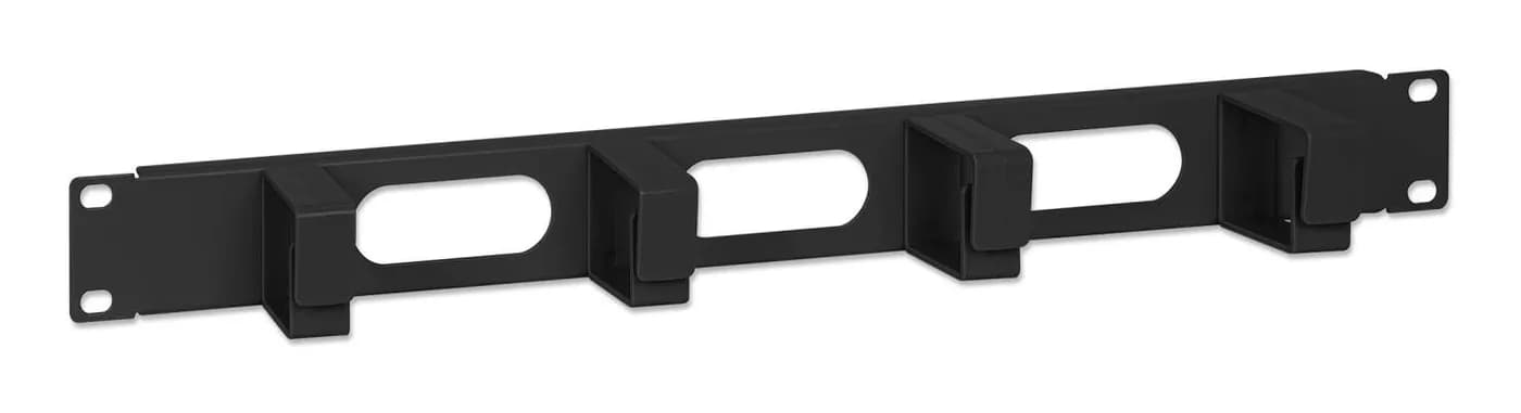 Intellinet Panel Administrador de Cable 19" 1 U, 4 arillos plásticos c 2