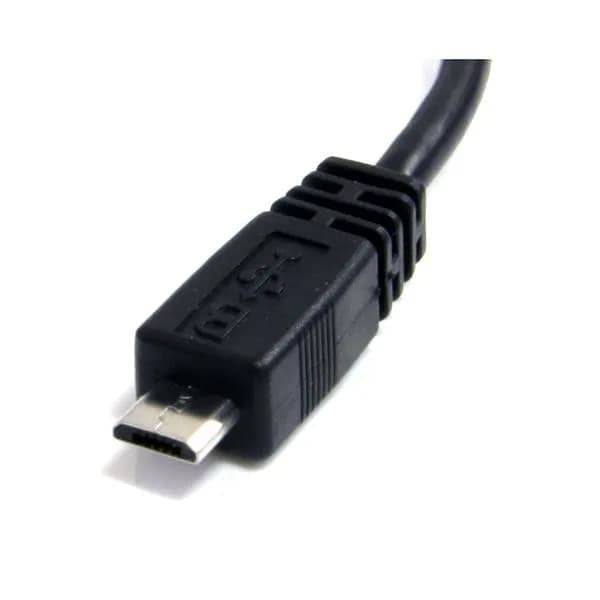 StarTech.com Cable Adaptador de 15cm USB A Macho a Micro USB B Macho p 3