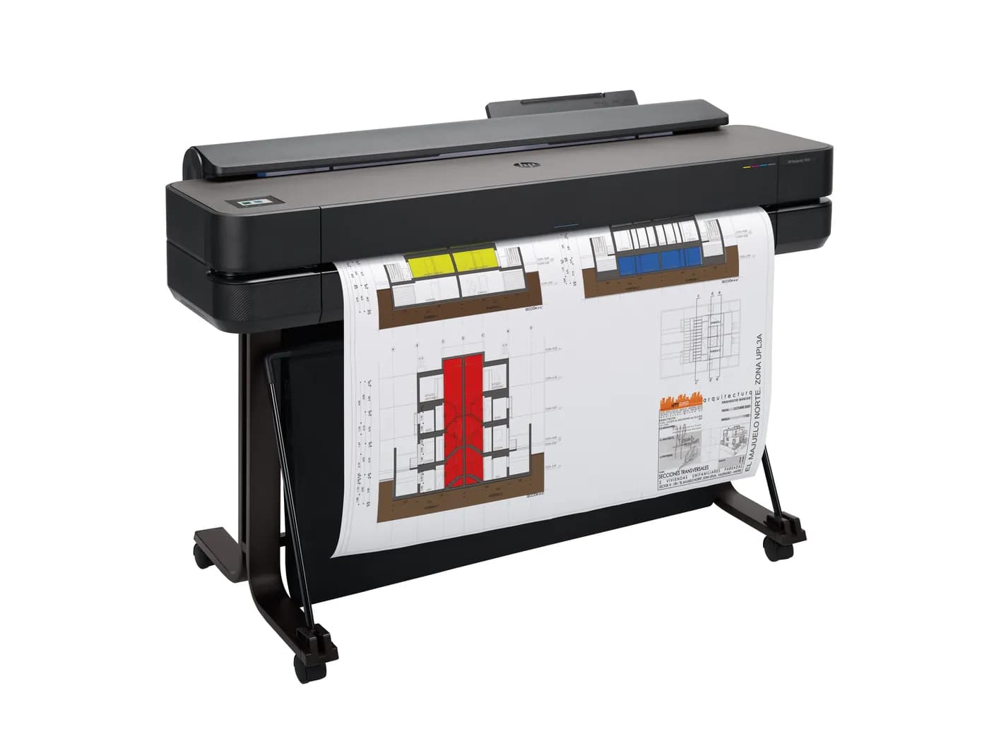 HP Designjet Impresora T650 de 36" 3