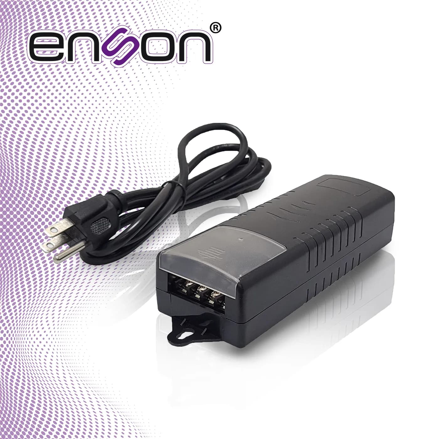 FUENTE DE PODER PARA CAMARA ENSON PS-1254 12V 5AMP CERTIFICACION UL CO 5
