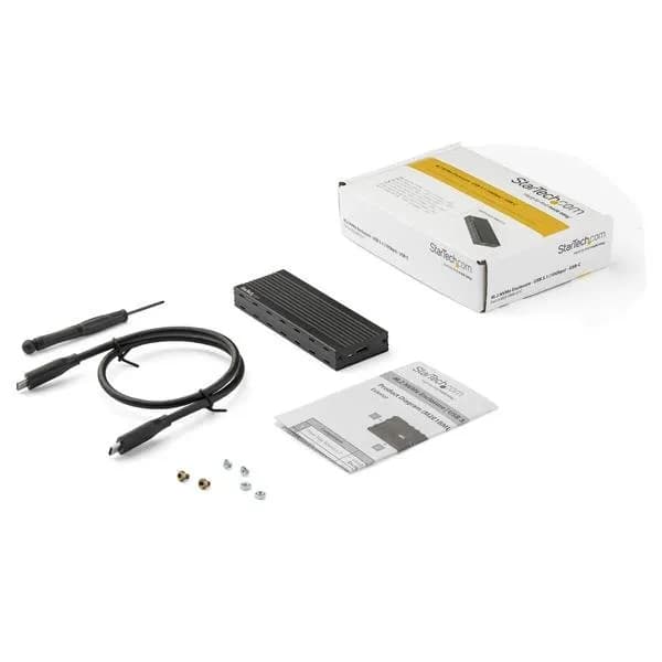 StarTech.com Gabinete de SSD M.2 NVMe para SSDs PCIe- USB 3.1 Gen 2 Ti 8