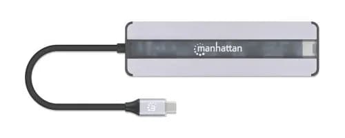 Manhattan 153928 base para laptop o replicador de puertos Alámbrico US 7