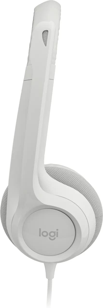 DIADEMA H390 COLOR BLANCO . Logitech Auriculares Logitech H390 Cablead 3