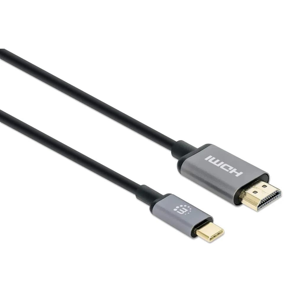 Manhattan Cable adaptador de USB-C a HDMI de 4K@60Hz 2