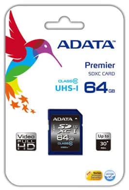 ADATA SDXC 64GB UHS Clase 10 2