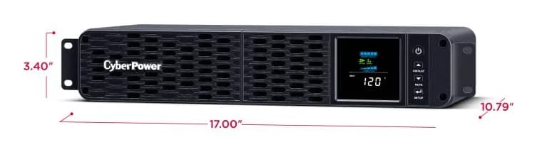 CyberPower CP2000PFCRM2U sistema de alimentación ininterrumpida (UPS)  5