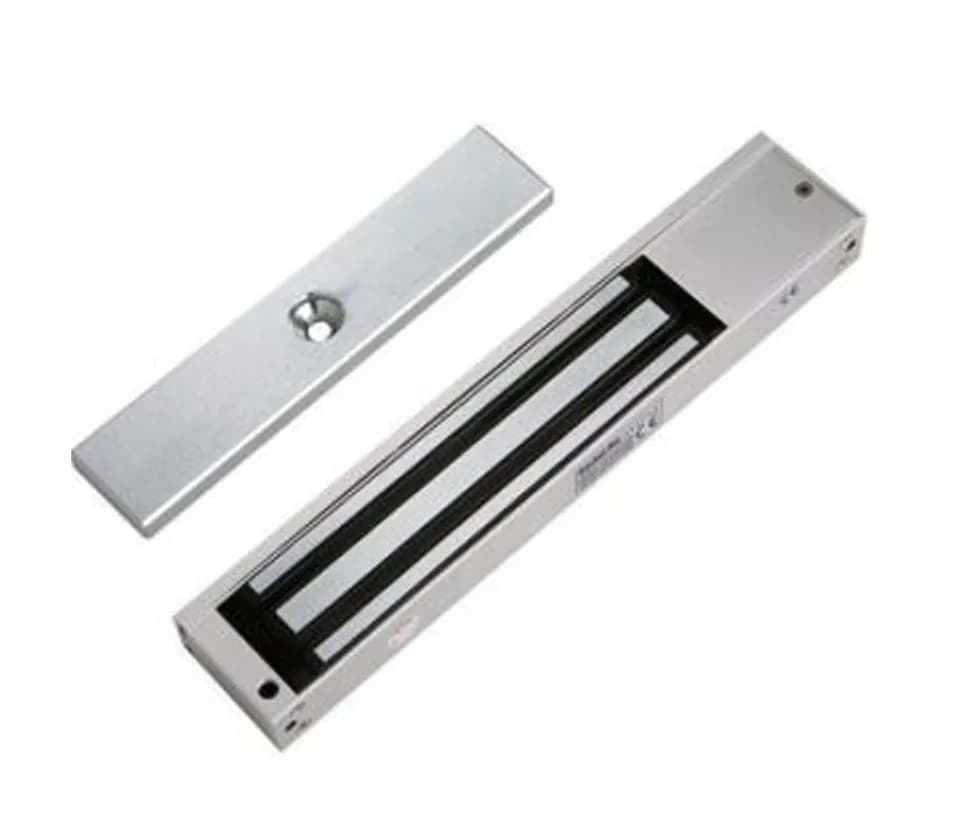 ZKTECO LM200YPAK - Contrachapa magnética de 200 kg o 440 lb, incluye s 4