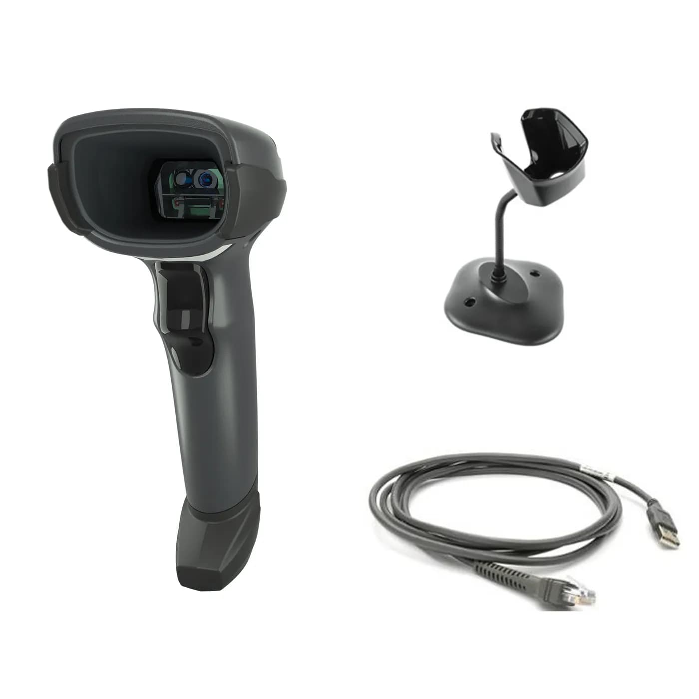 Zebra DS4608-SR Lector de código de barras manual 1D/2D LED Negro 3