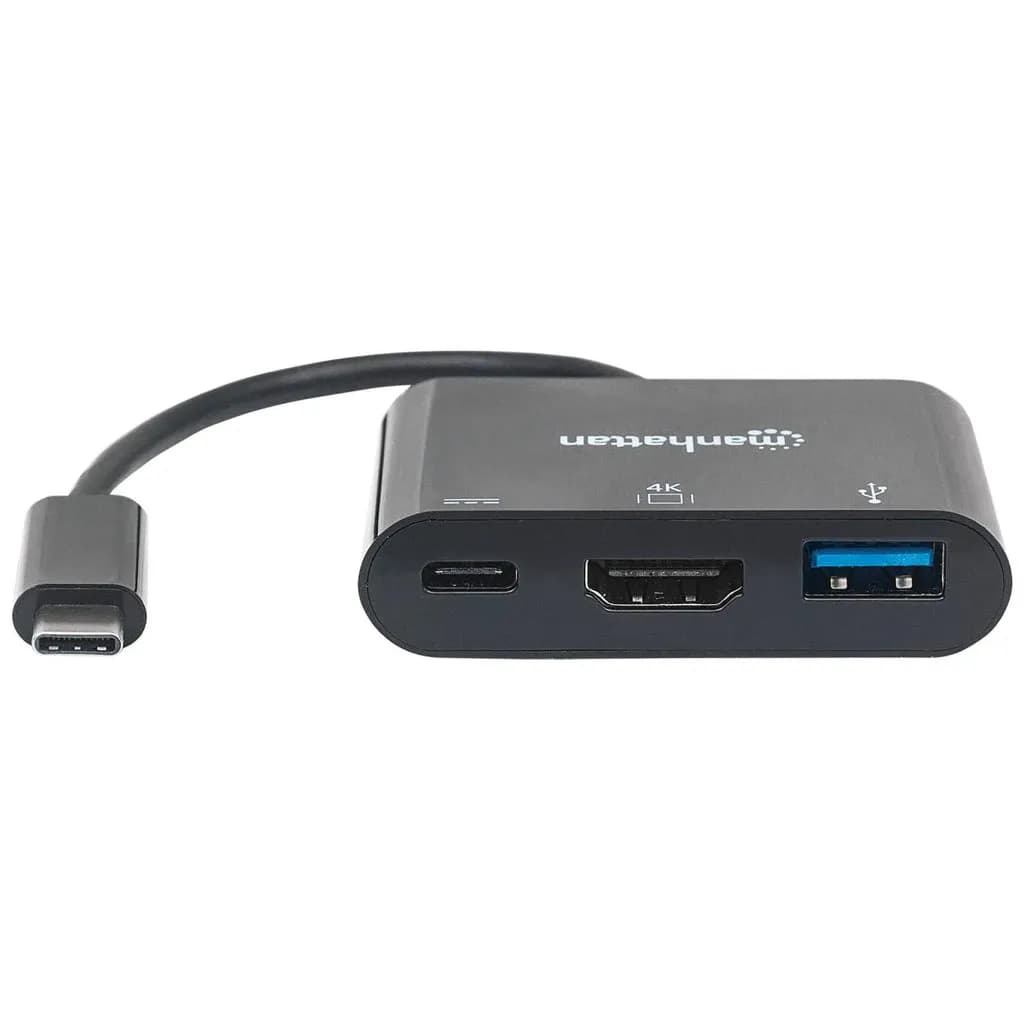 Manhattan Docking Station HDMI Convertidor USB Tipo-C 3