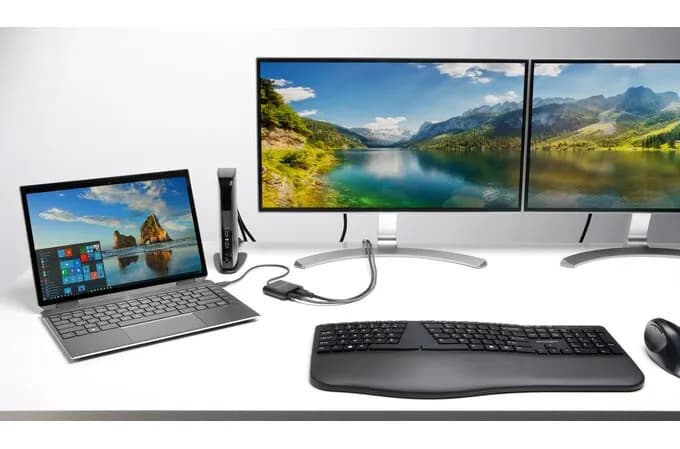 Kensington ProFit Ergo Wrlss teclado Universal RF inalámbrica + USB QW 9