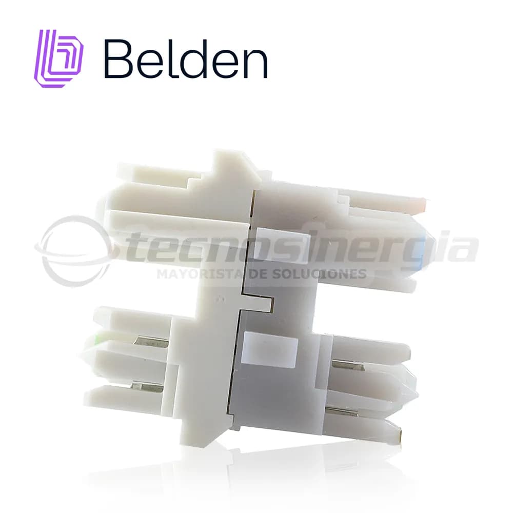 BLOQUE DE CONEXION 4 PARES BELDEN AX104139 CAT 6A 10GX TERMINACION 568 3
