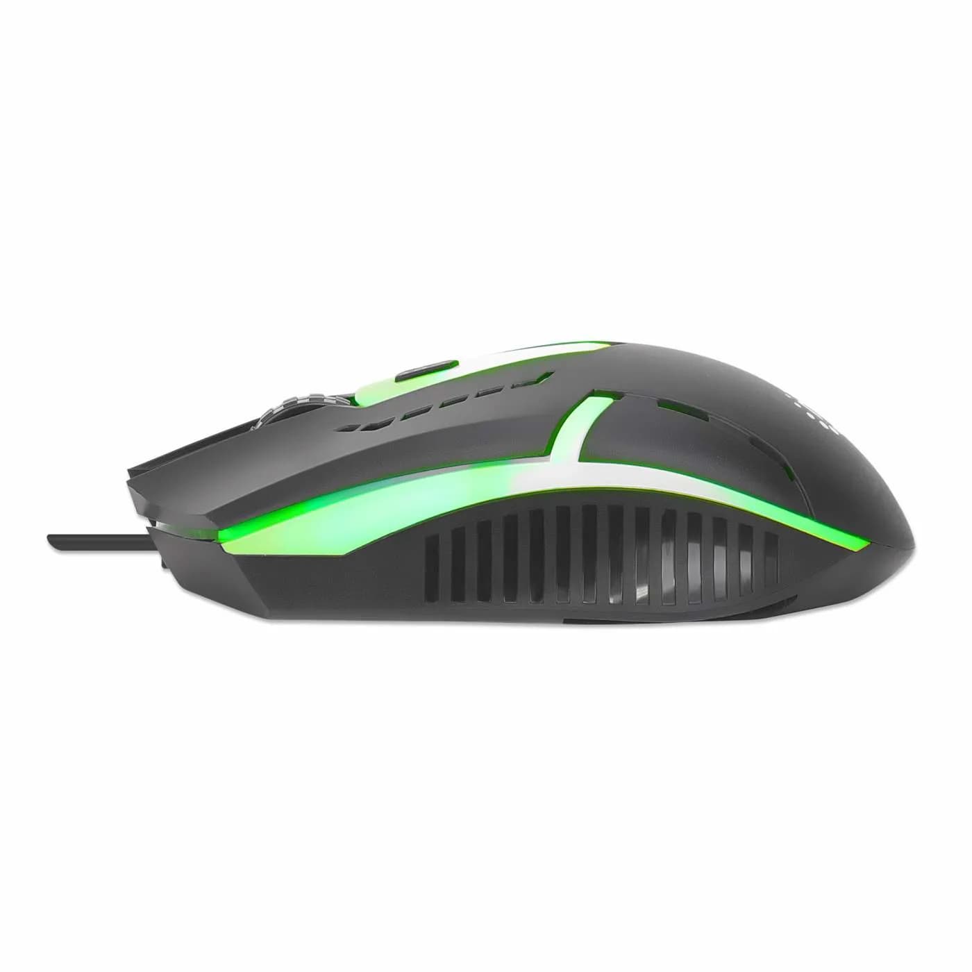 Manhattan Mouse Gaming óptico cableado USB con iluminación LED RGB 4