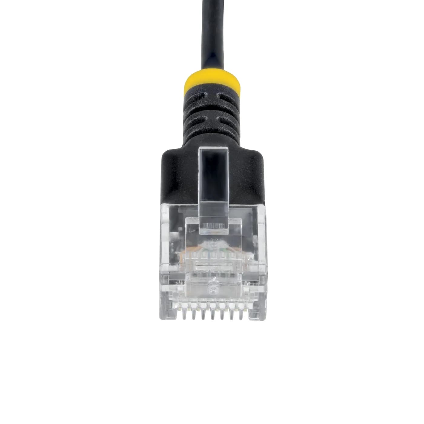 StarTech.com Cable Ethernet CAT6a Ultra Delgado de 15cm Negro - Cable  4