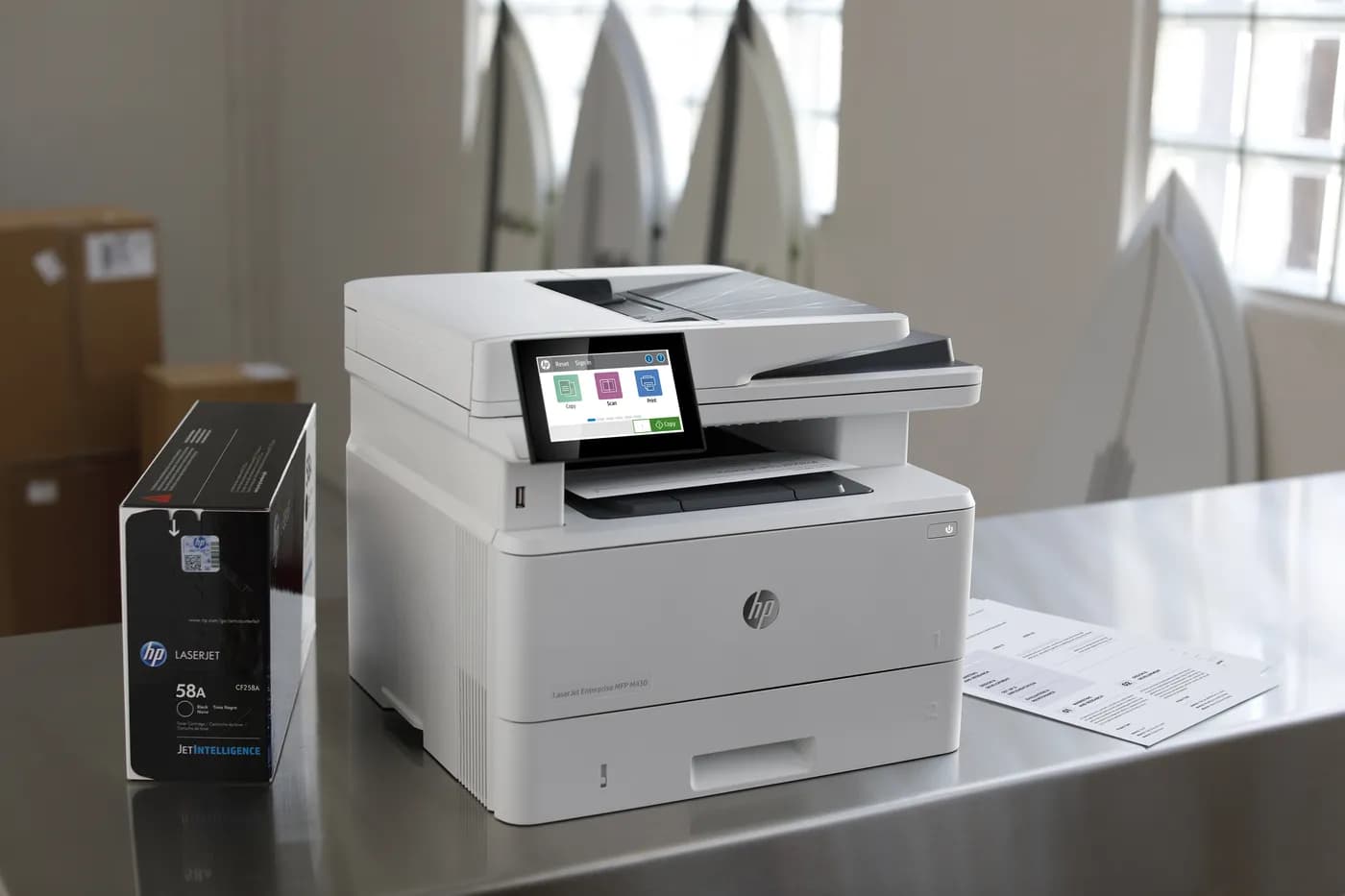 HP Cartucho de tóner original 58A LaserJet negro 4