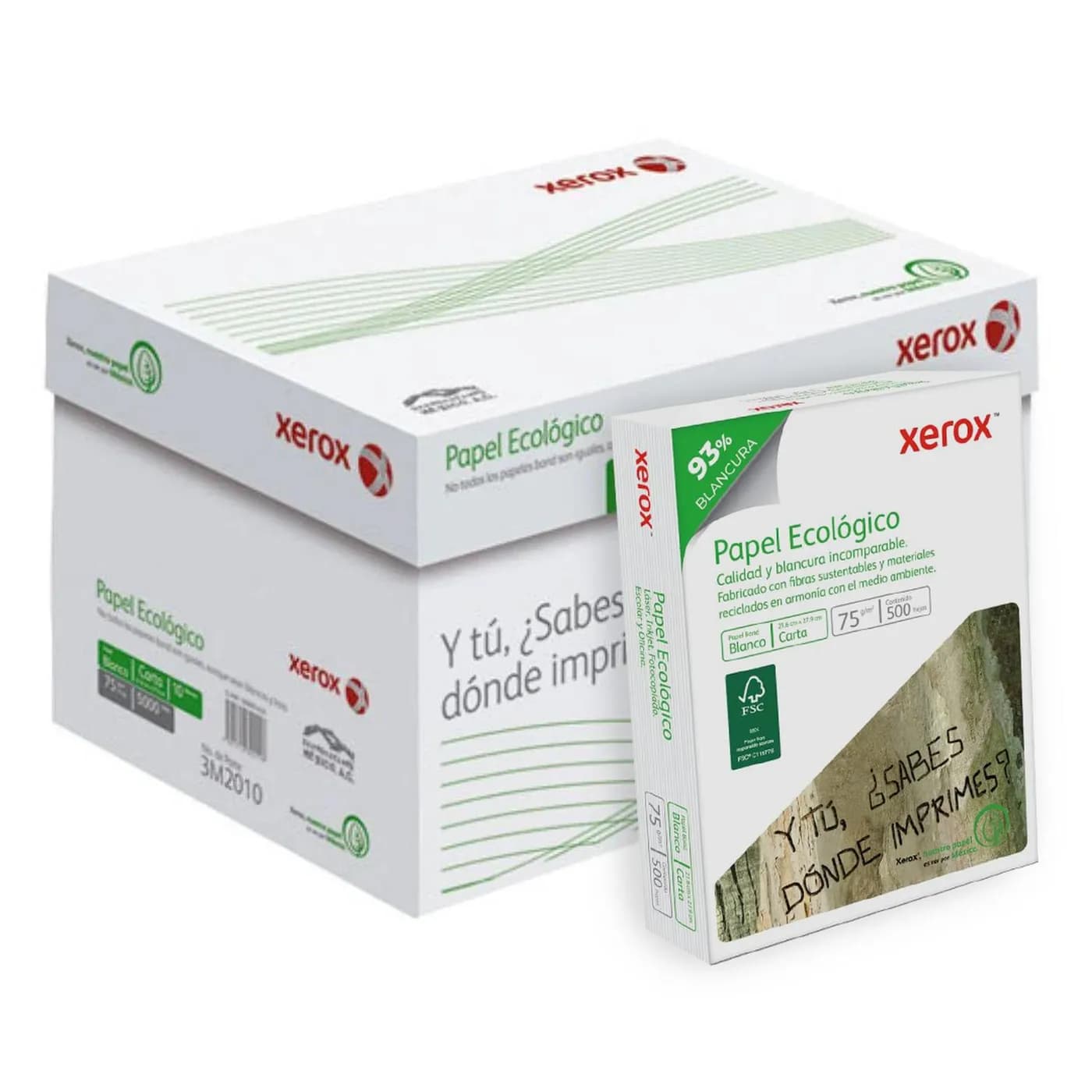 Xerox Papel 3M2010 CAJA