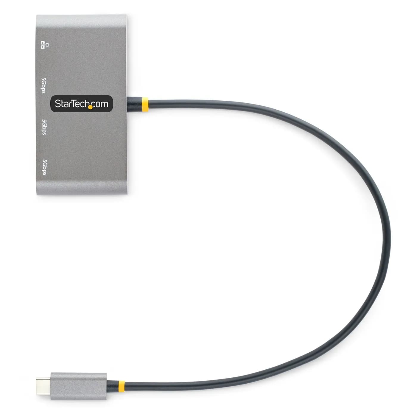 StarTech.com Hub Adaptador USB-C con Ethernet de 3 Puertos USB-A - Red 5