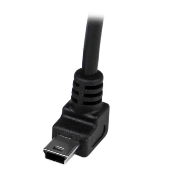 StarTech.com Cable Adaptador 1m USB A Macho a Mini USB B Macho Acodado 4