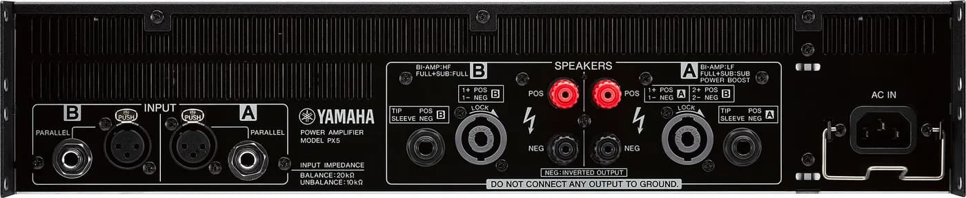 Amplificador Clase D / 500 W x 2 a 8Ω / 800 W x 2 a 4Ω / Baja Impedanc 5