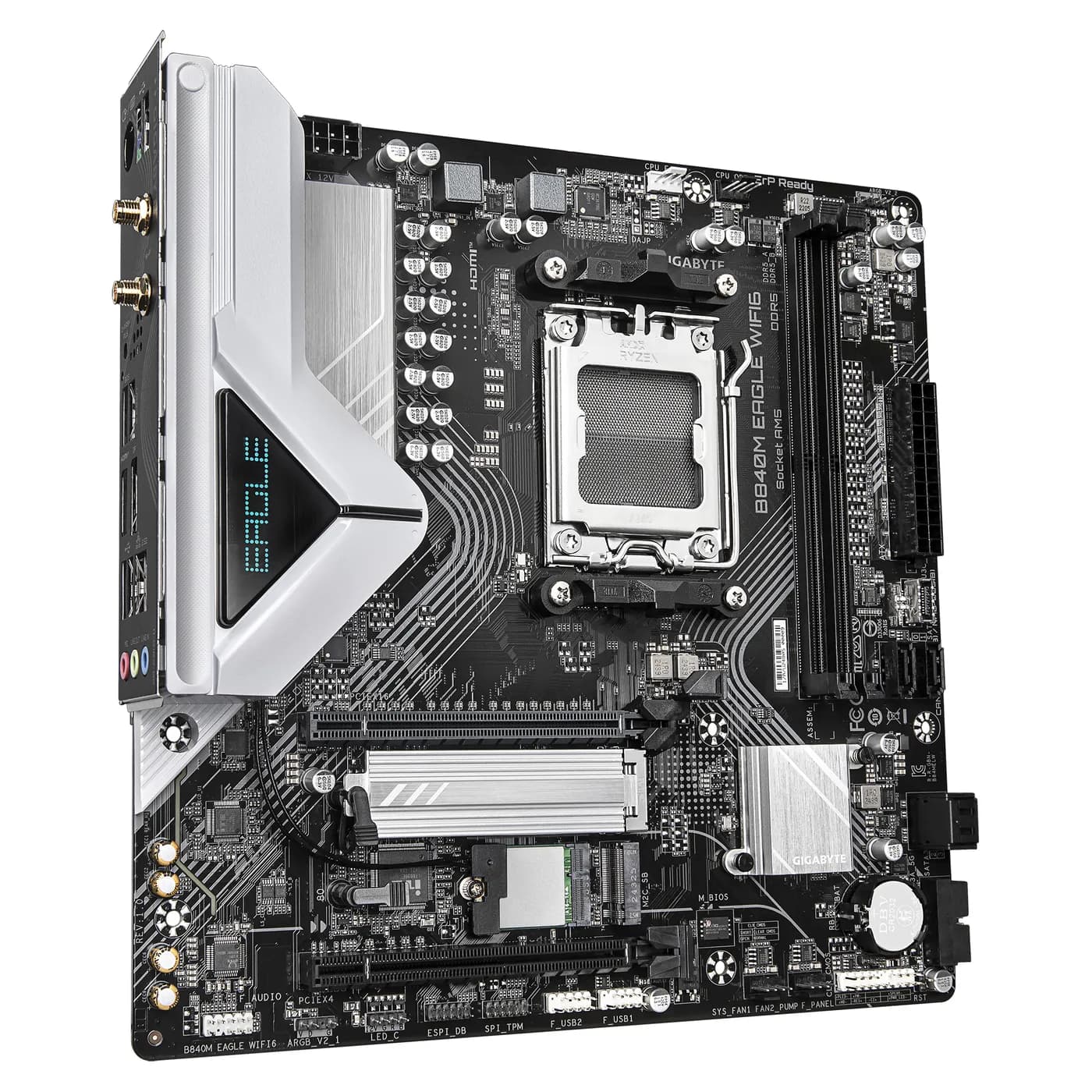 GIGABYTE B840M EAGLE WIFI6 placa base AMD B840 Enchufe AM5 Micro ATX 3