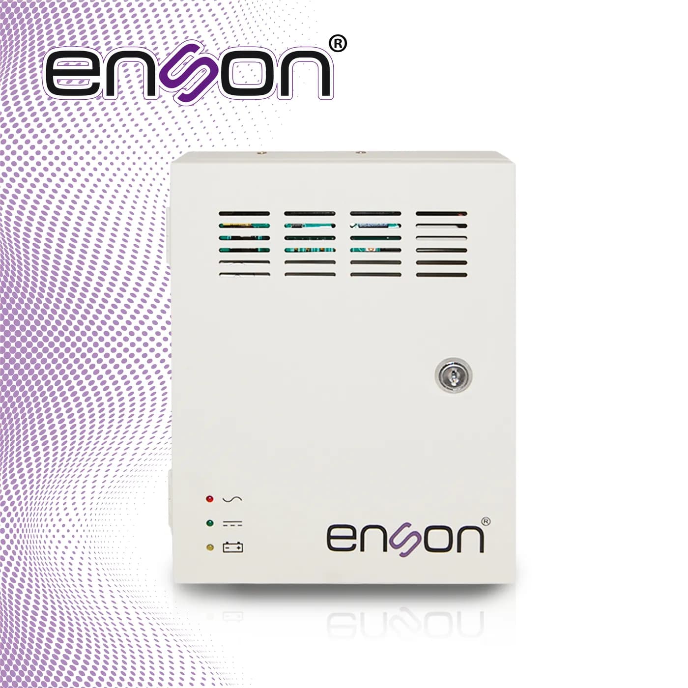 FUENTE DE PODER TIPO CAJA ENSON PSB-1204BACKUP 12VDC 3A 4 CANALES DE 0 5
