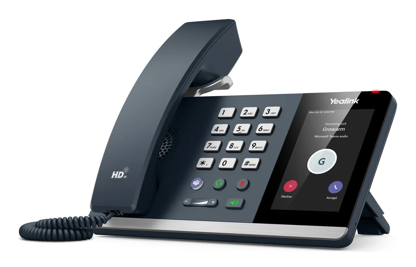 Yealink MP54 E2 Teams teléfono IP Gris LCD 4