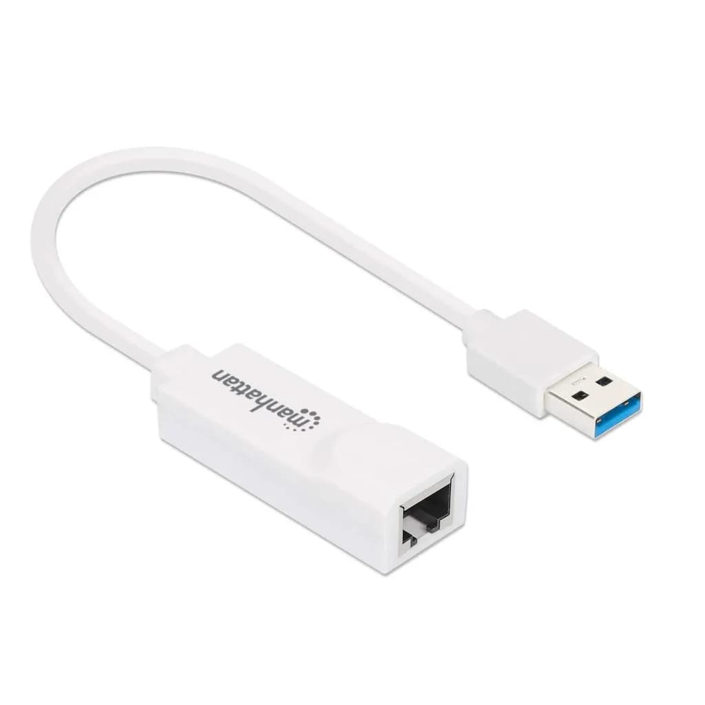 Manhattan Adaptador de Súper Velocidad USB 3.0 a RJ-45 GB Ethernet 2