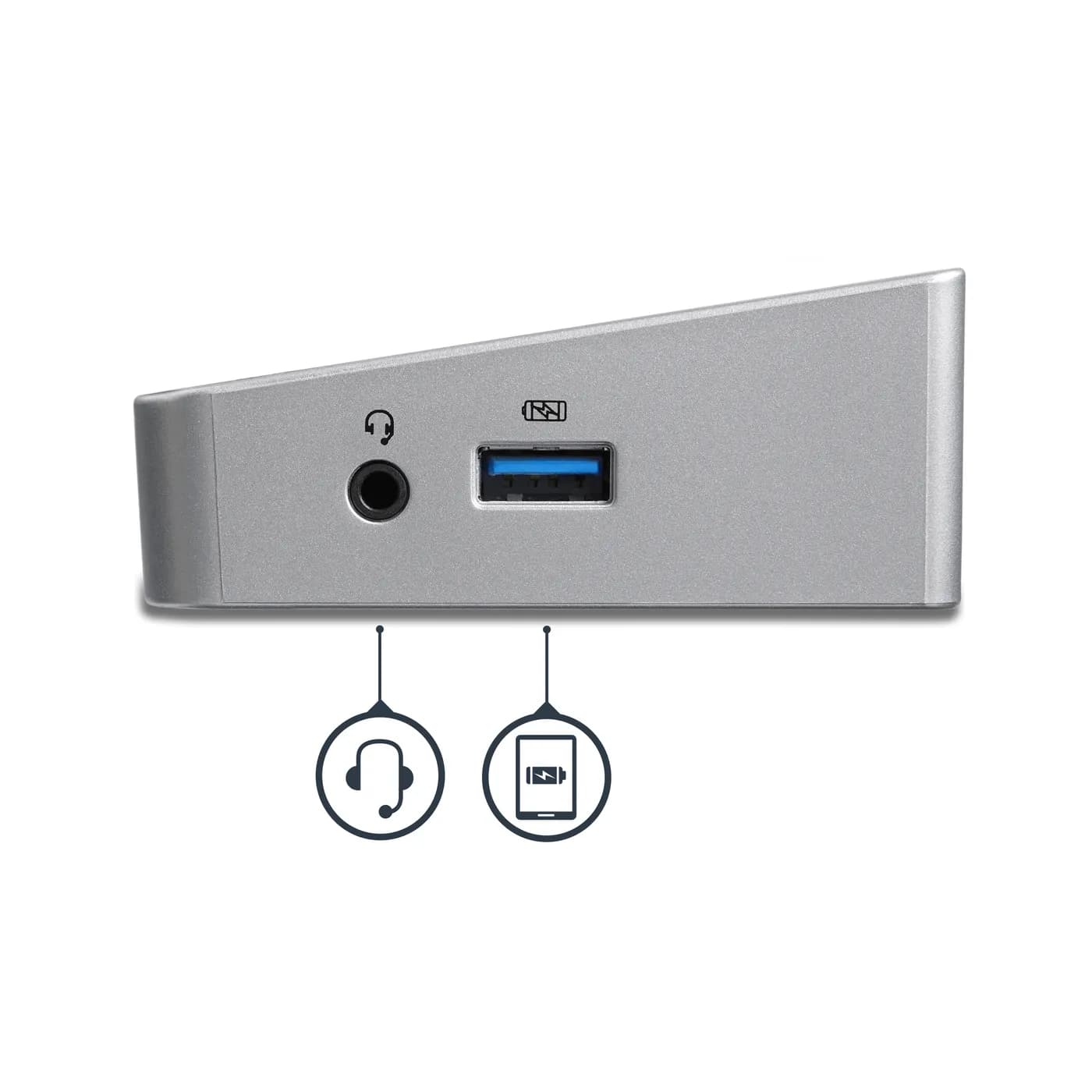 StarTech.com Dock USB-C para 3 Monitores 4K con 5 Puertos USB 3.2 5Gbp 3