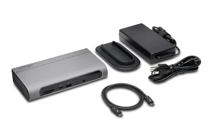 Kensington SD5600T Alámbrico Thunderbolt 3 Negro, Plata 9