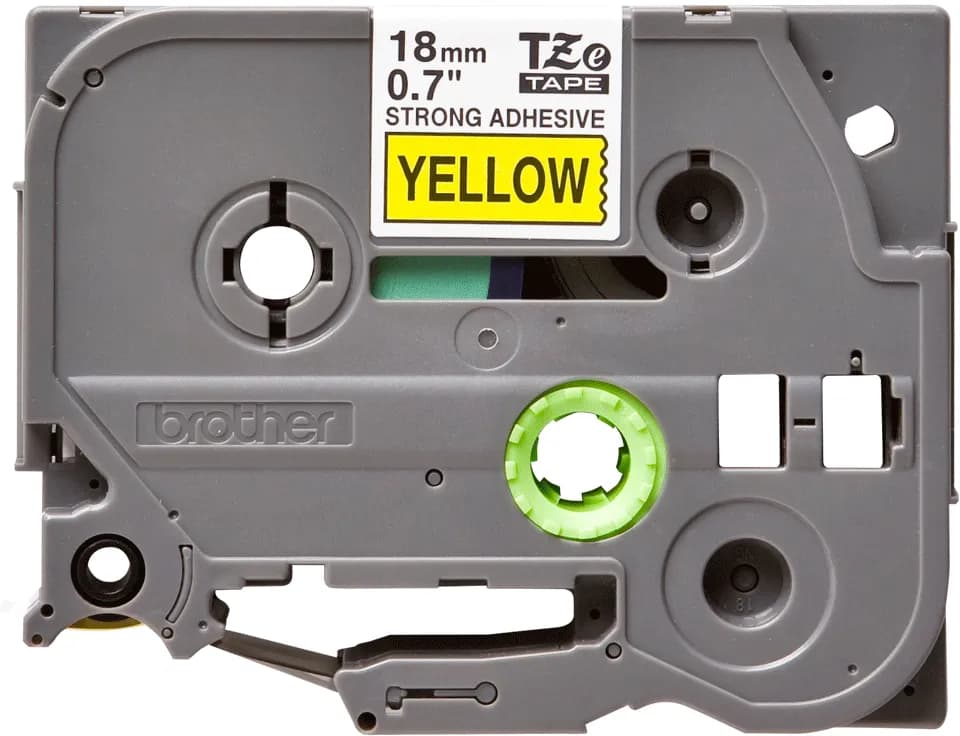Brother TZE-S641 cinta para impresora de etiquetas Negro sobre amarill 4