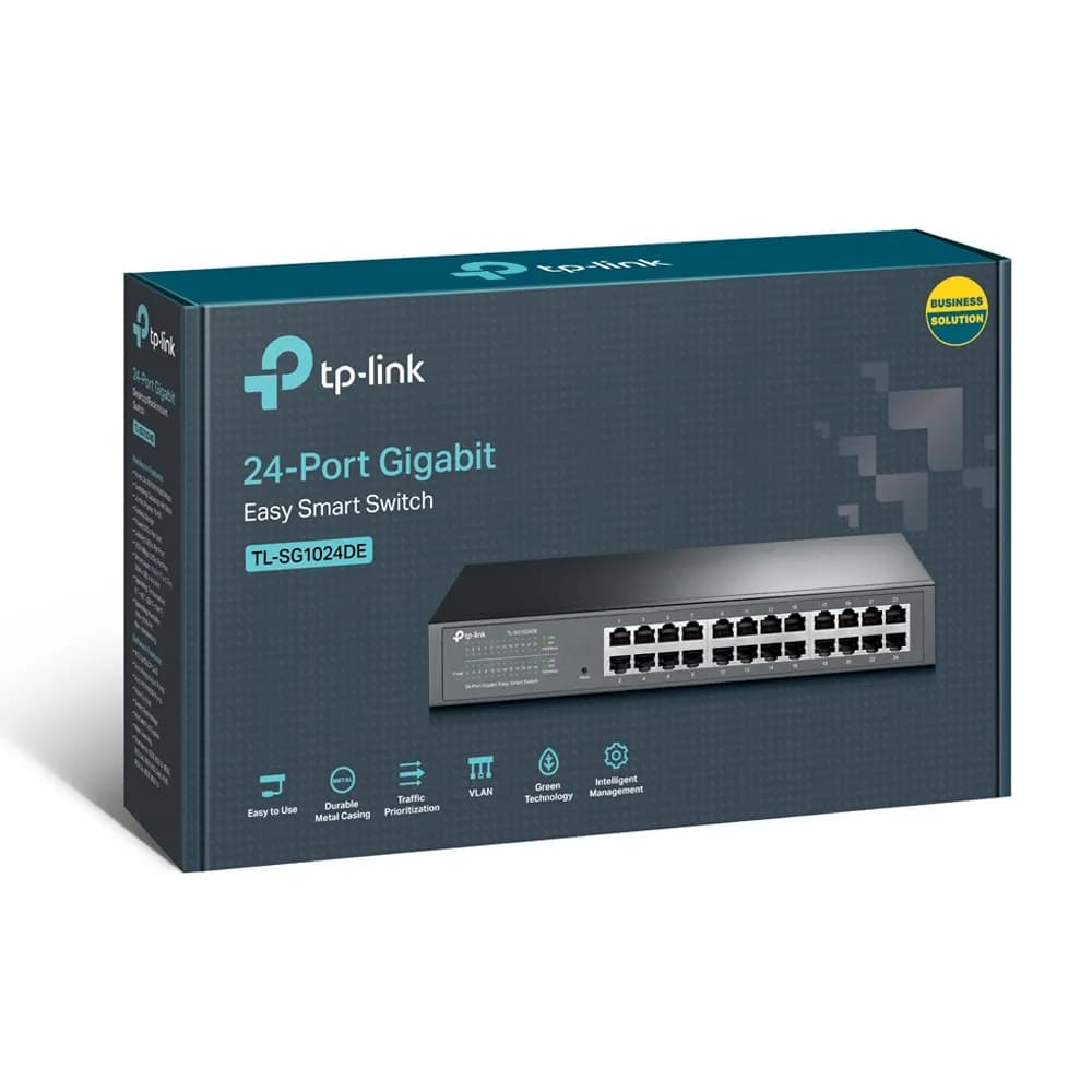 TP-Link TL-SG1024DE dispositivo de redes Gestionado L2 Gigabit Etherne 4