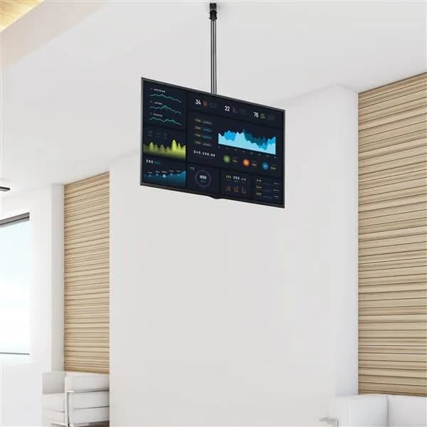 StarTech.com Soporte de Techo para TV - Mástil de 3,5' a 5' 5