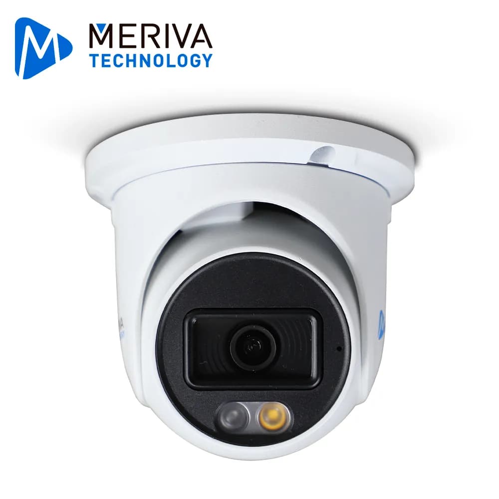 CAMARA IP TURRET MERIVA TECHNOLOGY MTD-E600FDA / 6MP / H.265S / 2.8MM  4