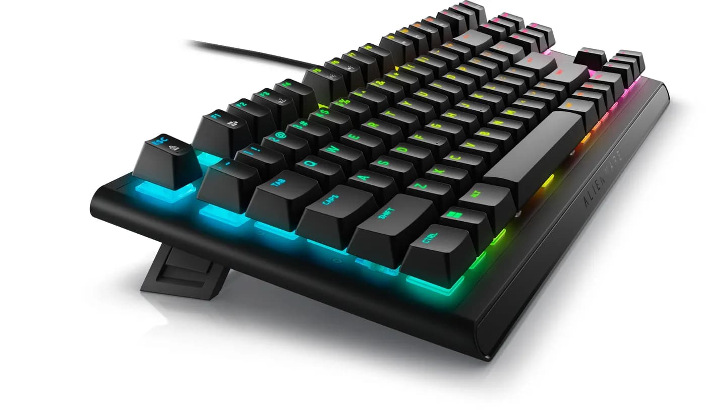 Alienware AW420K teclado Juego USB Negro 5