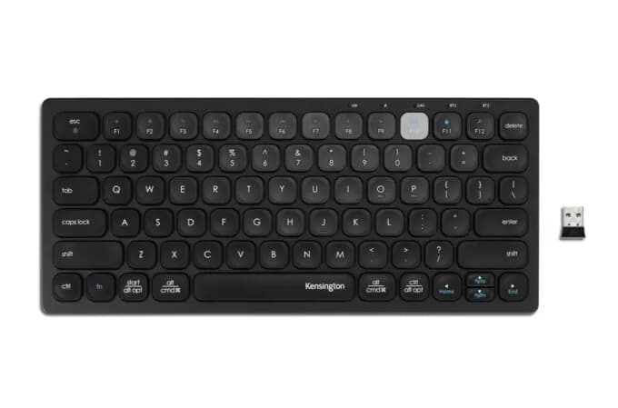 Kensington K75502ES teclado Universal RF inalámbrico + bluetooth QWERT 3