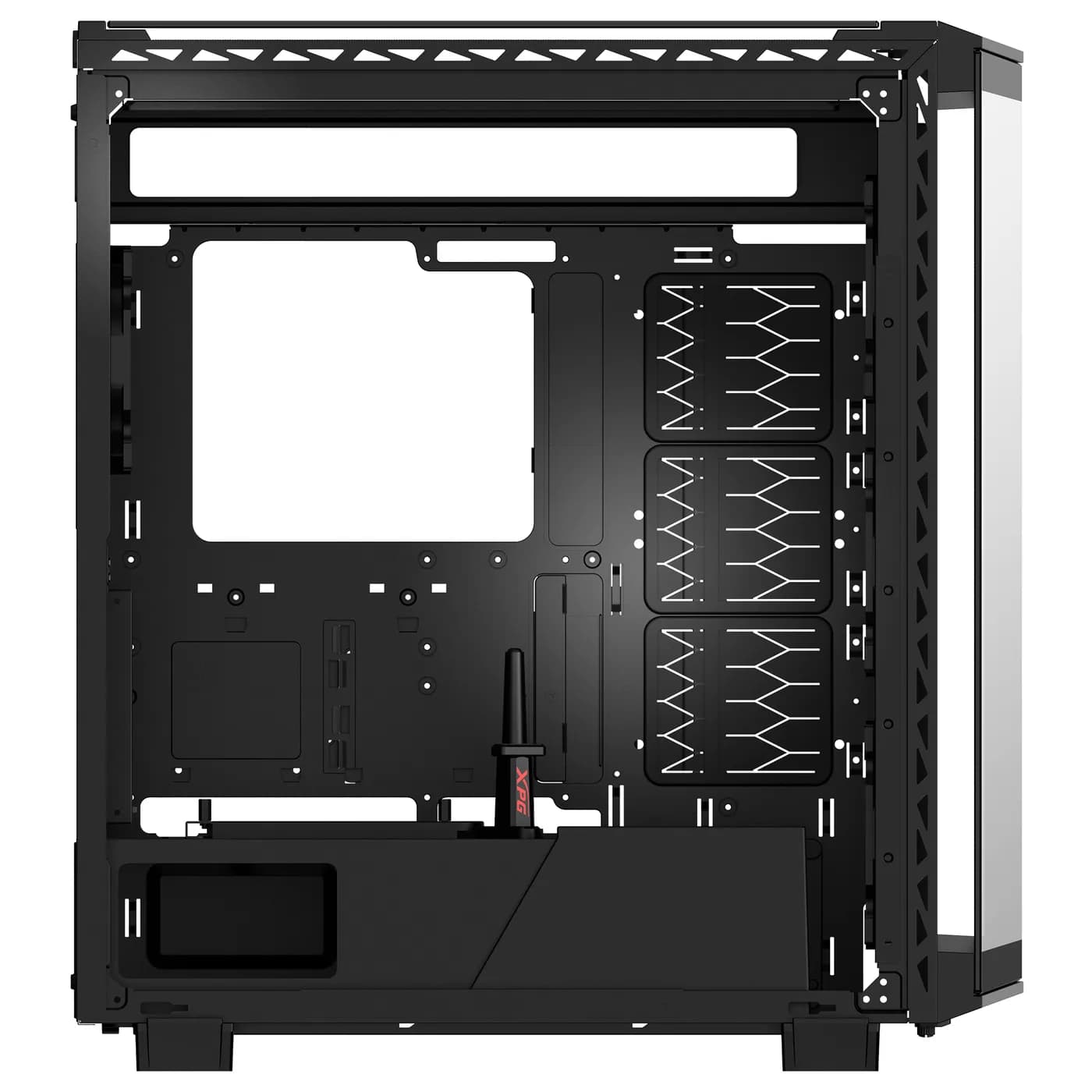XPG BATTLECRUISER II ST Midi Tower Negro 4