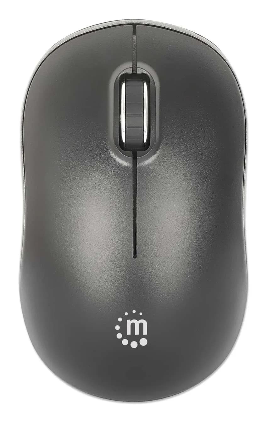 Manhattan Nano receptor USB-A, tres botones y rueda de desplazamiento, 7