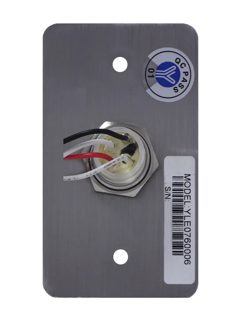 YLI YWP880BLED - Botón de Salida Mecánico, Indicador LED (Verde), Acer 4