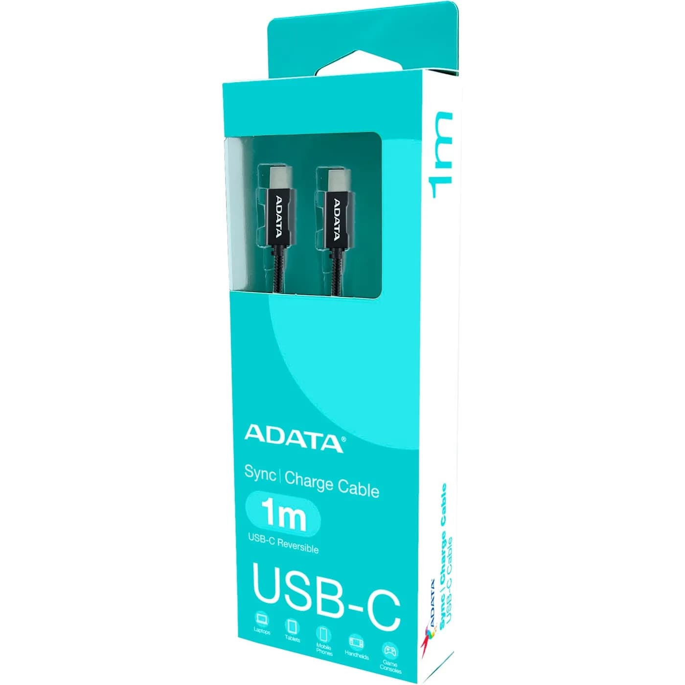 ADATA CACC-100PN-BK cable USB USB 2.0 1 m USB C 480 Gbit/s Negro 4