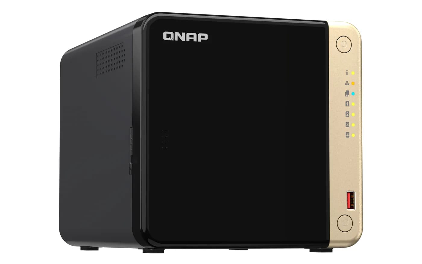 QNAP TS-464 NAS Tower Intel® Celeron® N5095 8 GB DDR4 0 TB QNAP QTS Ne 2