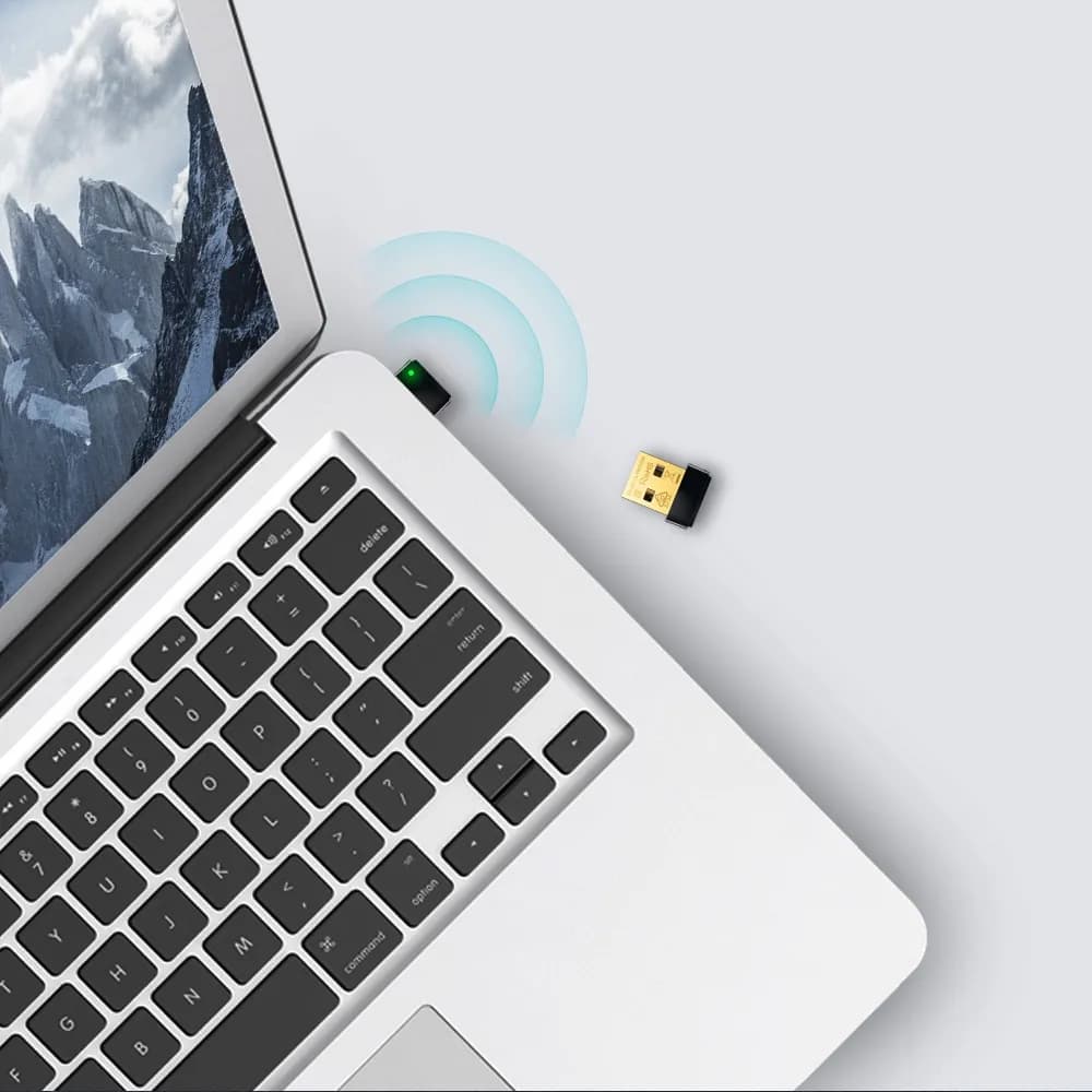 Adaptador USB Wi-Fi / 150 Mbps / 2.4 GHz / 802.11n/g/b / Antena Intern 5