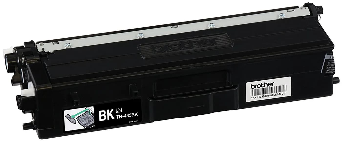 Brother TN-433BK cartucho de tóner 1 pieza(s) Original Negro 4