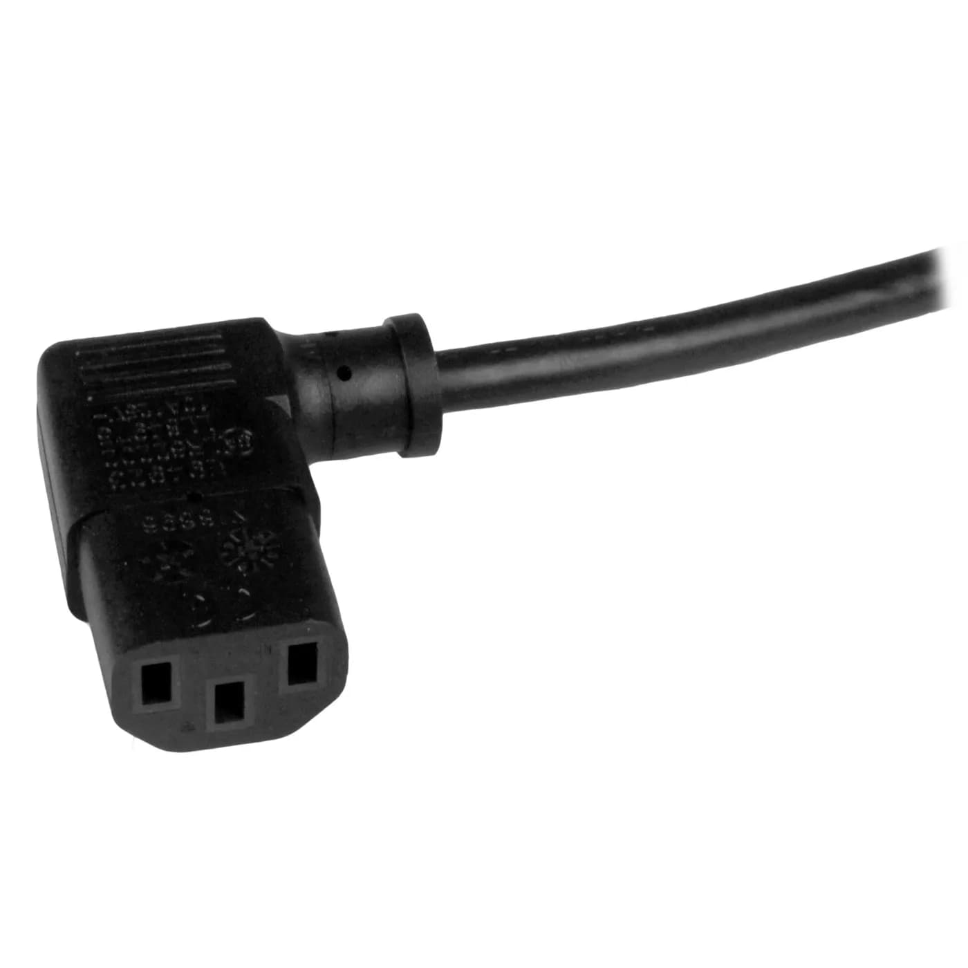 StarTech.com Cable de 1m de Alimentación de Computadora, Acodado en Án 2