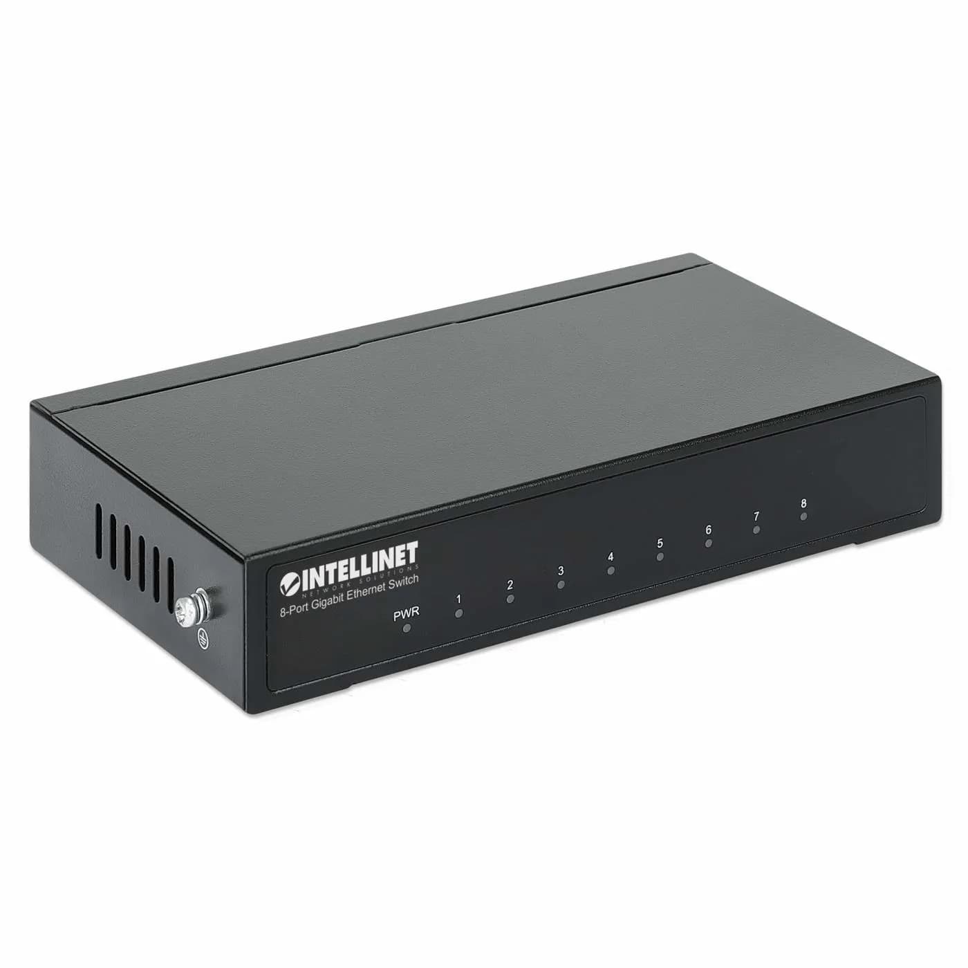 Intellinet Switch de Escritorio Gigabit Ethernet de 8 puertos 2