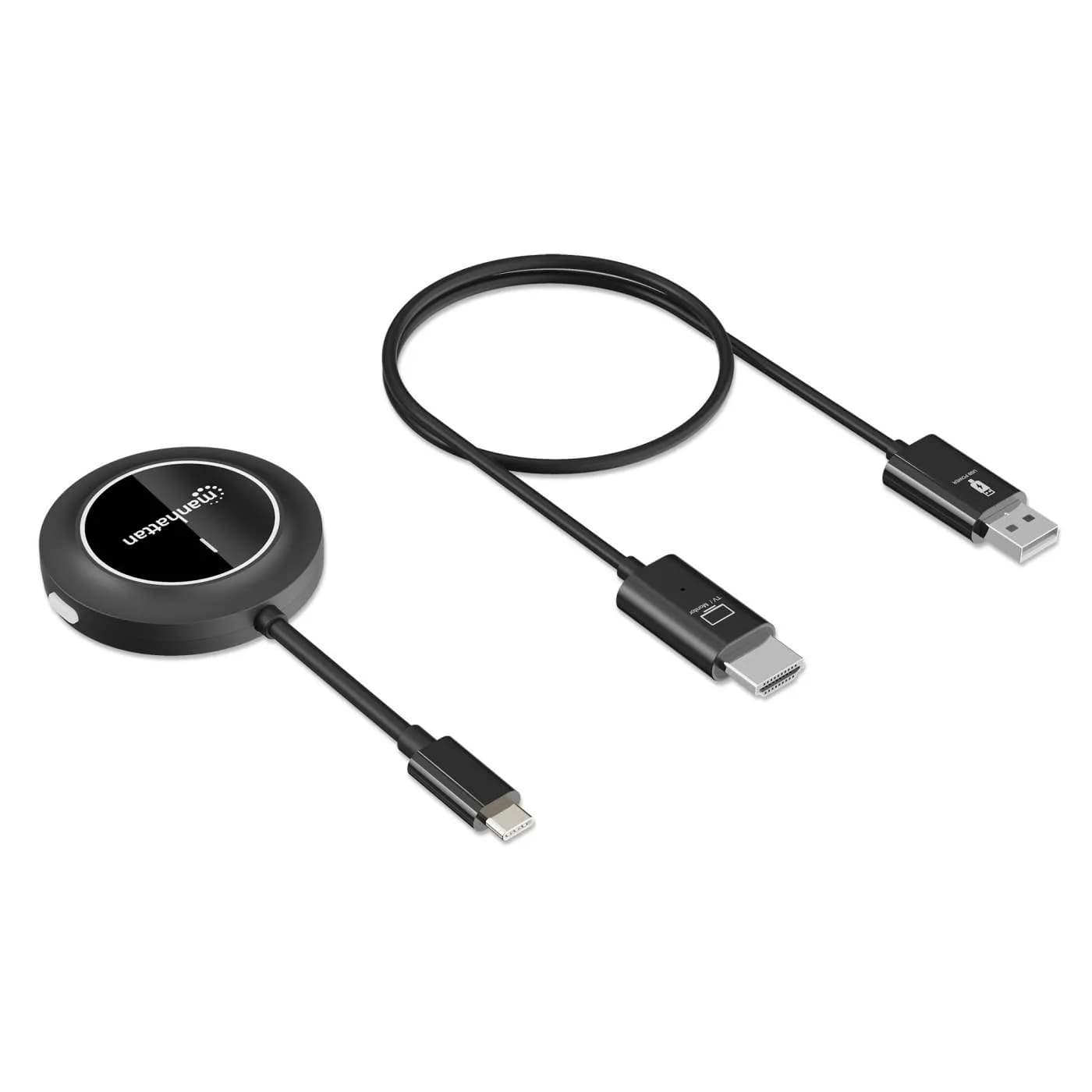 Manhattan Kit de presentación de pantalla HDMI inalámbrica 1080p. Set  3