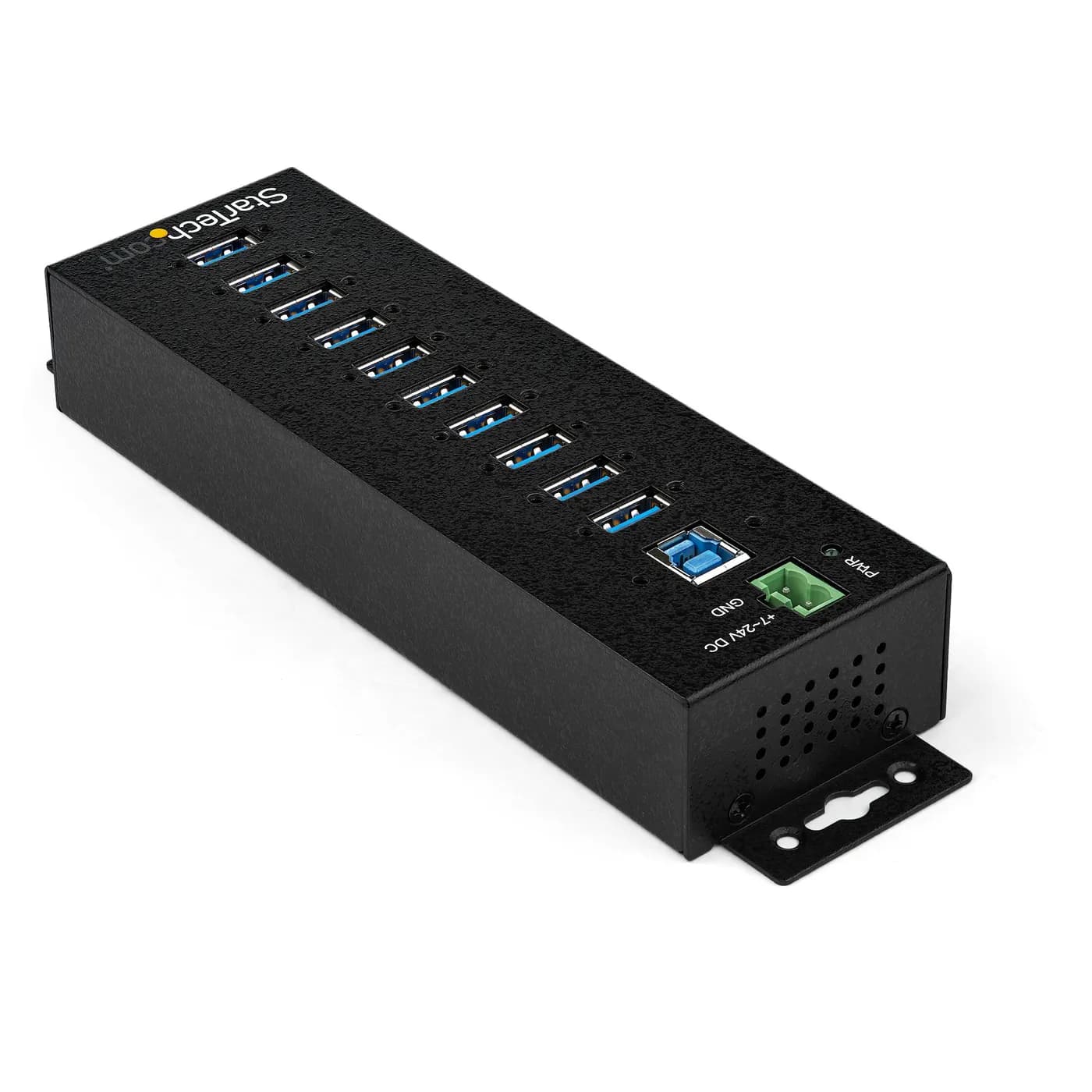 StarTech.com Hub Concentrador USB de 10 Puertos con Adaptador de Corri 2