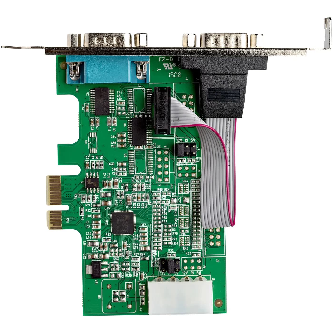 StarTech.com Tarjeta PCI Express Adaptadora de 2 Puertos Serial RS232  5