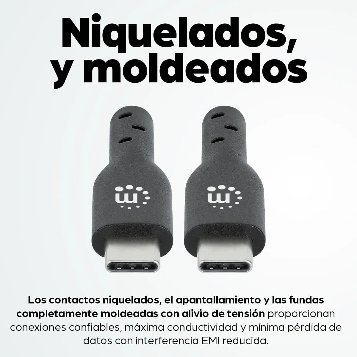 Manhattan 354868 cable USB USB 2.0 0.5 m USB C 0.48 Gbit/s Negro 4