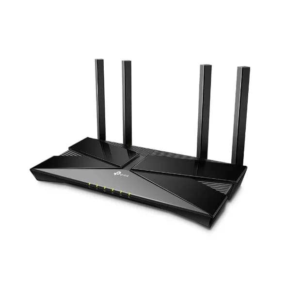 Router WiFi 6 / Doble Banda AX1800 / 4 Puertos LAN Gigabit / 4 Antenas 3